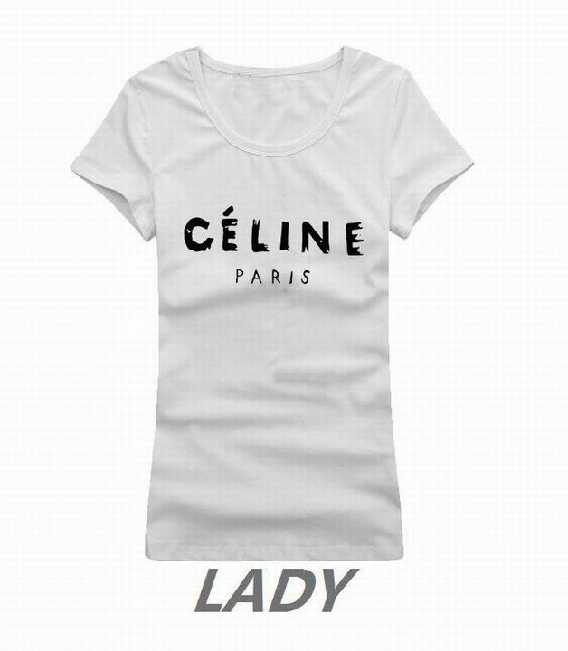 Celine short round collar T woman S-XL-001